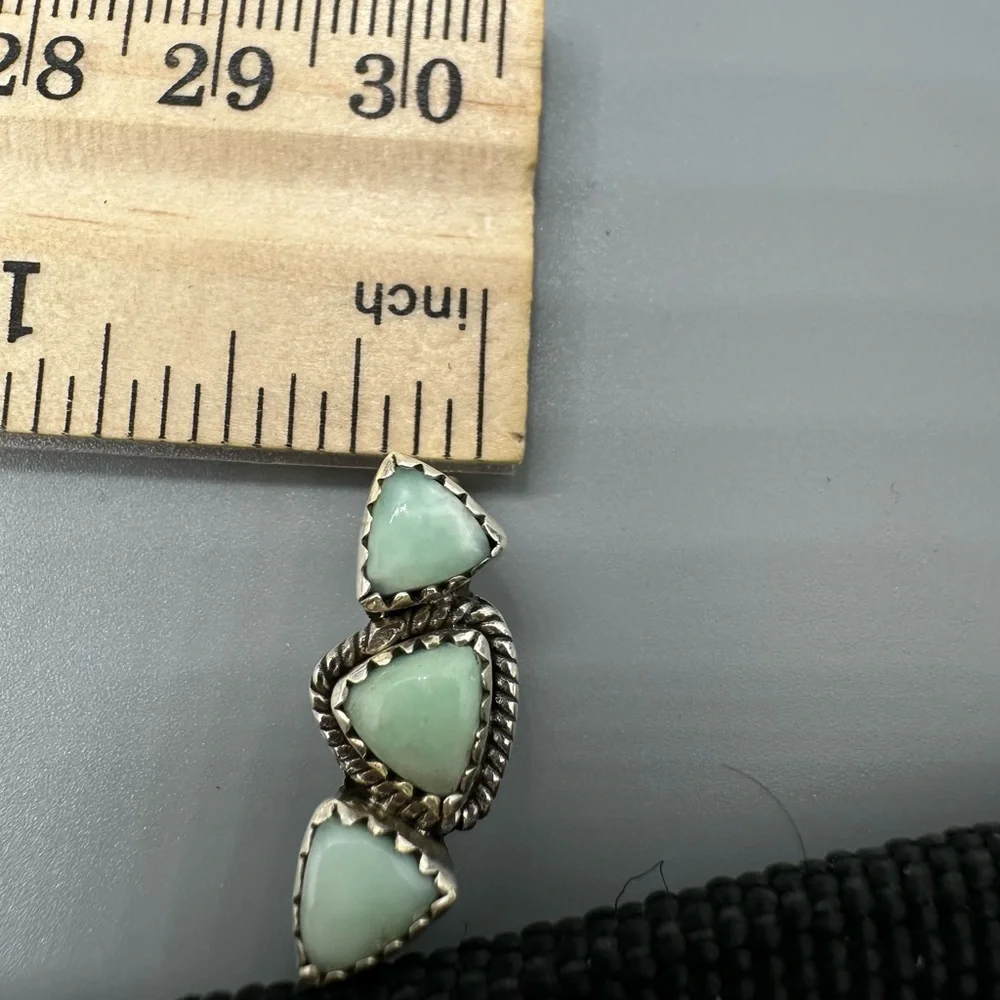 ⌚Paloma Turquoise Sterling Silver 925 Watch Band Charm Handmade iWatch